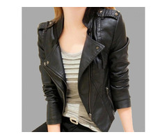 Women's Stylish Black Leather Jacket | free-classifieds-usa.com - 1