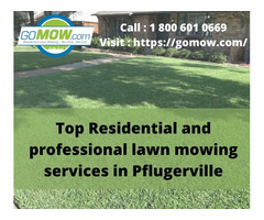 Top residential and professional lawn mowing services in Pflugerville, TX from GoMow | free-classifieds-usa.com - 1