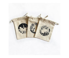 Cotton Drawstring Pouch Muslin Cloth Bags Cotton Wedding Bag Cotton Gift Bags | free-classifieds-usa.com - 2