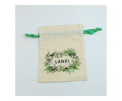 Small Cotton Pouch Bag  Cotton Drawstring Bag Natural Cotton Muslin Bag | free-classifieds-usa.com - 1