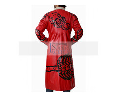 Happy Christmas| WWE Wrestlers Scorpion Red Leather Coat | free-classifieds-usa.com - 4
