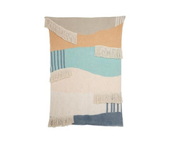 Shop Online Geo Waves Throw Or Tapestry Multi - Casa Amarosa | free-classifieds-usa.com - 1