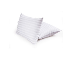 Royal White Striped Pillowcase | free-classifieds-usa.com - 1