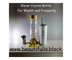 Beautifulisblack the online Spirituality store | Healing gemstone non breakable glass bottle  | free-classifieds-usa.com - 1