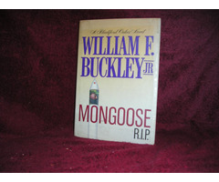 Mongoose R. I. P. ---by---  William F. Buckley Jr. ----  Hardcover --- | free-classifieds-usa.com - 1