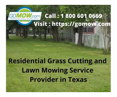 Residential Grass Cutting and Lawn Mowing Service Provider in Texas - Gomow | free-classifieds-usa.com - 1