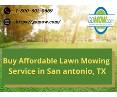 Buy Affordable Lawn Mowing Service in San Antonio, TX - Gomow | free-classifieds-usa.com - 1