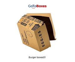 Get Paper Burger Boxes with Discounts at GoToBoxes | free-classifieds-usa.com - 1