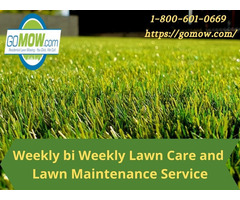 Weekly bi Weekly Lawn Care and Lawn Maintenance Service Provider - Gomow | free-classifieds-usa.com - 1