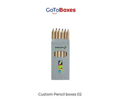Get Pencil Box Packaging with Discounts at GoToBoxes | free-classifieds-usa.com - 2