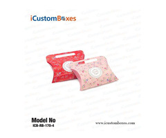 Get 50% Discount On Printed Custom Pillow Boxes | free-classifieds-usa.com - 1