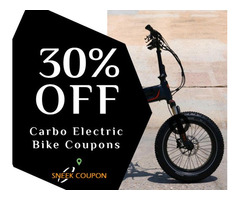 March 2021 Carbo Electric Bike Coupons Available | free-classifieds-usa.com - 1