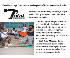 Total Massage Gun For Lower Back Pain With Different Features | free-classifieds-usa.com - 1