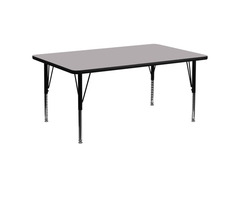 Rectangular Activity Table Thermal Laminate Metal Work Table | free-classifieds-usa.com - 1
