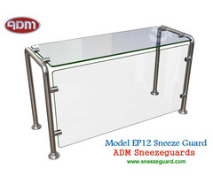 Model EP12 Sneeze Guard | Glass Guard | COVID-19 Screen | free-classifieds-usa.com - 1