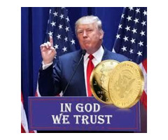 Free Donald Trump Gold Plated Collectible Coin | free-classifieds-usa.com - 1