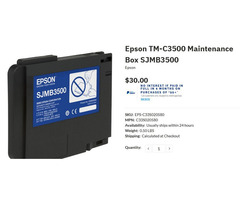 Epson TMC3500 Maintenance Box SJMB3500 For Sale Online | free-classifieds-usa.com - 1