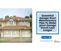 Essential Garage Door Maintenance Tips To Make Your Garage Doors Last Longer | free-classifieds-usa.com - 1