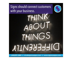 Signs should connect customers with your business | free-classifieds-usa.com - 1