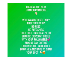 Brandbassadors wanted | free-classifieds-usa.com - 1