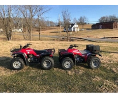 Up for sale are two clean original 95 and 96 Honda fourtrax 300 4x4 atvs. | free-classifieds-usa.com - 1