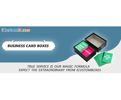 Buy The Most Economical Business Card Boxes At ICustomBoxes | free-classifieds-usa.com - 2