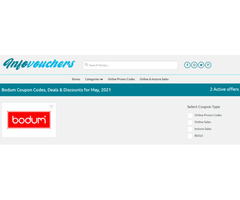 Get Bodum Discount Codes, Promo Codes & Deals By InfoVouchers 2021. | free-classifieds-usa.com - 1