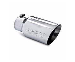 MBRP 12" Stainless steel 4" Inlet 6" Outlet Dual Wall Angled Exhaust Tip | free-classifieds-usa.com - 1