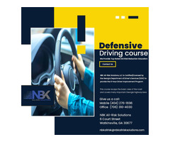 Take a defensive driving course At NBK All Risk Solutions | free-classifieds-usa.com - 1
