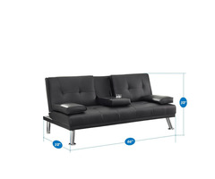 Futon with Cup Holders  | free-classifieds-usa.com - 1