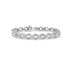 Pave Diamond Chain Link Bracelet  | free-classifieds-usa.com - 1