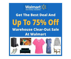 Walmart Warehouse Clear-Out Sale - Save Up To 75% Off | free-classifieds-usa.com - 1