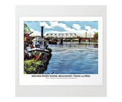 Fine Art Print: Neches River | free-classifieds-usa.com - 1