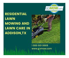 Residential Lawn Mowing and Lawn Care in Addison,TX - Gomow | free-classifieds-usa.com - 1