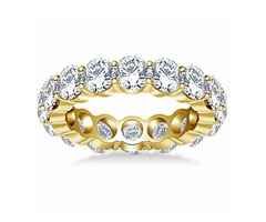 Timeless Round Diamond Decorated Eternity Ring | free-classifieds-usa.com - 1