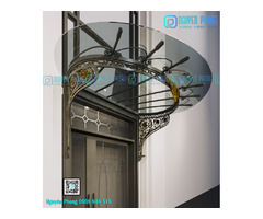  Luxury Wrought Iron Door Canopy With Tempered Glass | free-classifieds-usa.com - 2
