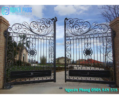  Gorgeous Wrought Iron Main Gate Designs For Sale | free-classifieds-usa.com - 1