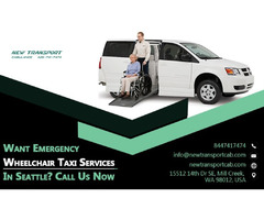 Want Emergency Wheelchair Taxi Services In Seattle? Call Us Now | free-classifieds-usa.com - 1