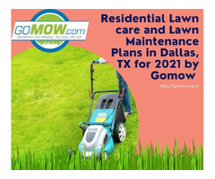 Residential Lawn care and Lawn Maintenance Plans in Dallas, TX for 2021 by Gomow  | free-classifieds-usa.com - 1