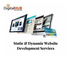 Choose Static website design services at Digital Hub Solution | free-classifieds-usa.com - 1