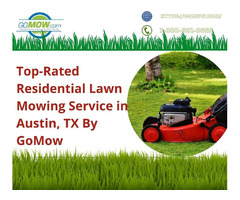 Top-Rated Residential Lawn Mowing Service in Austin, TX By GoMow | free-classifieds-usa.com - 1