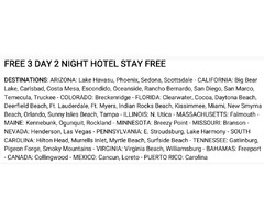 3 day 2 night hotel stay in Gatlinburg, Orlando and Las Vegas | free-classifieds-usa.com - 1