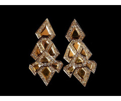 Beautiful 18kt Gold Chandelier Diamond Earring | free-classifieds-usa.com - 1