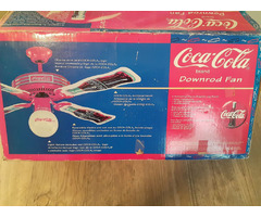 1997 Coca-Cola Downrod Ceiling Fan | free-classifieds-usa.com - 1