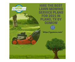 Hire The Best Lawn Mowing Service Plans For 2021 In Plano, TX By GoMow | free-classifieds-usa.com - 1