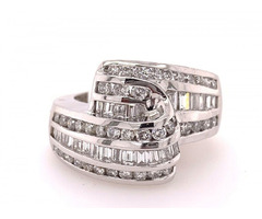 Round and Baguette Diamond Fashion Ring | free-classifieds-usa.com - 1