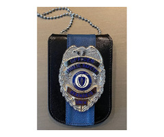 Police Badge Holder Bases Neck Chain Badge Holder Purse | free-classifieds-usa.com - 1