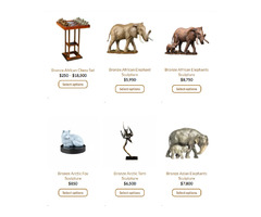 Wildlife Sculptures For Sale | Caswell Sculpture   | free-classifieds-usa.com - 1