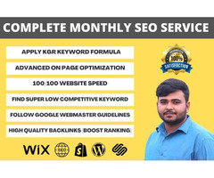 complete monthly SEO service | free-classifieds-usa.com - 2