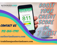 Authorized Users Tradelines – Boost Your Credit Score In No Time | free-classifieds-usa.com - 2